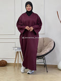 Robe Sweat Comfy en bordeaux