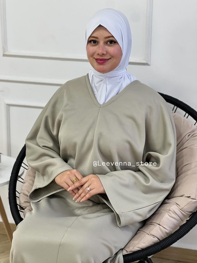 Robe Sweat Comfy en beige grisé