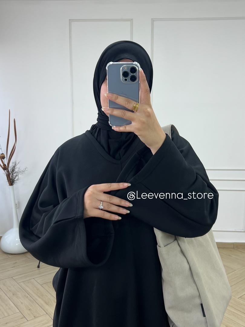 Robe Sweat Comfy en noir