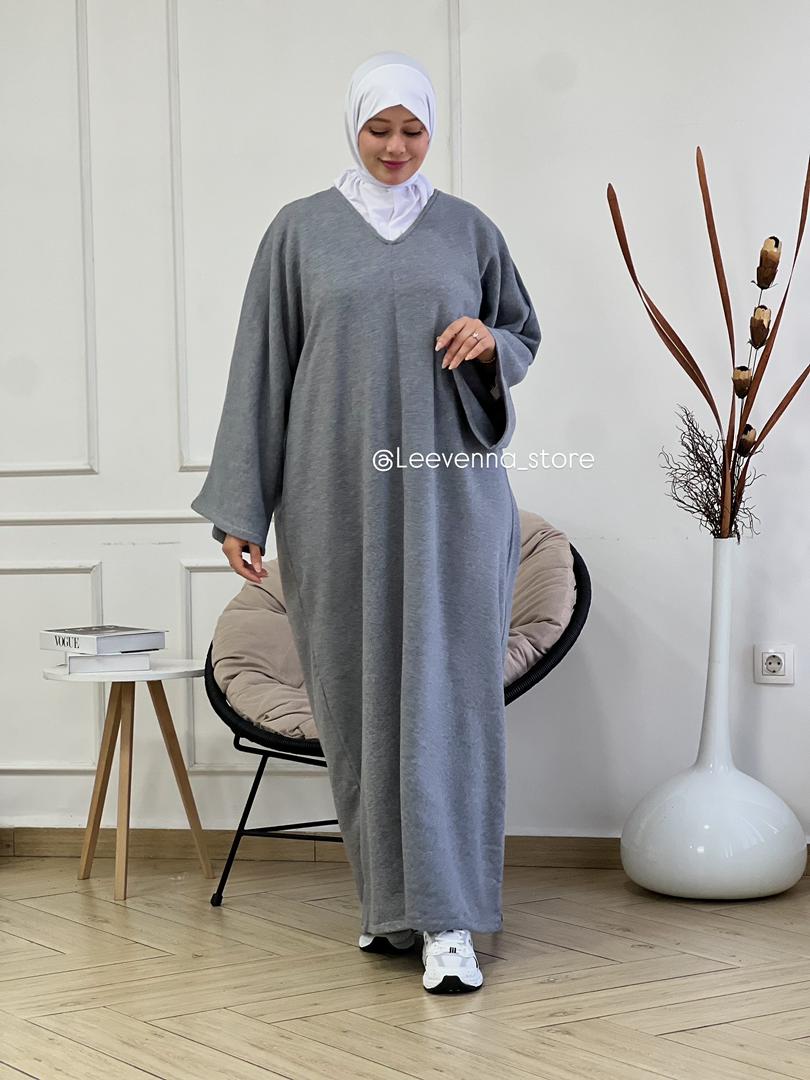 Robe Sweat Comfy en grise